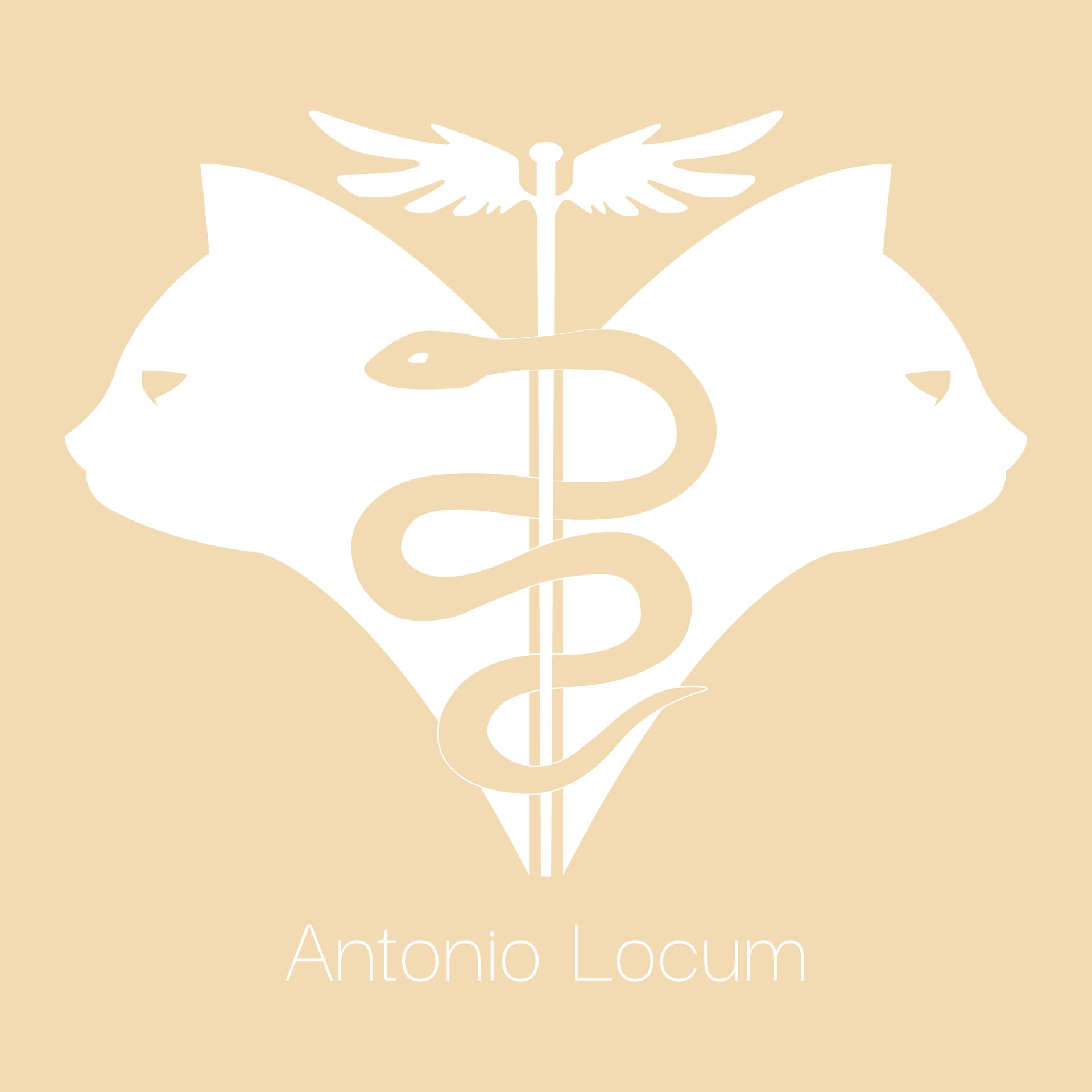 Antonio Locum Logo White-Cream